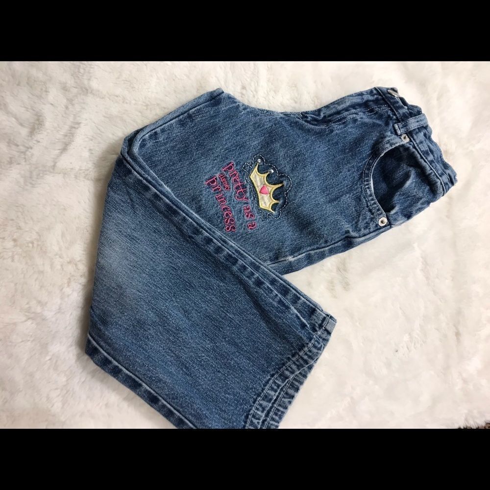 Disney denim jeans with cute patches - Picture 2 of 3